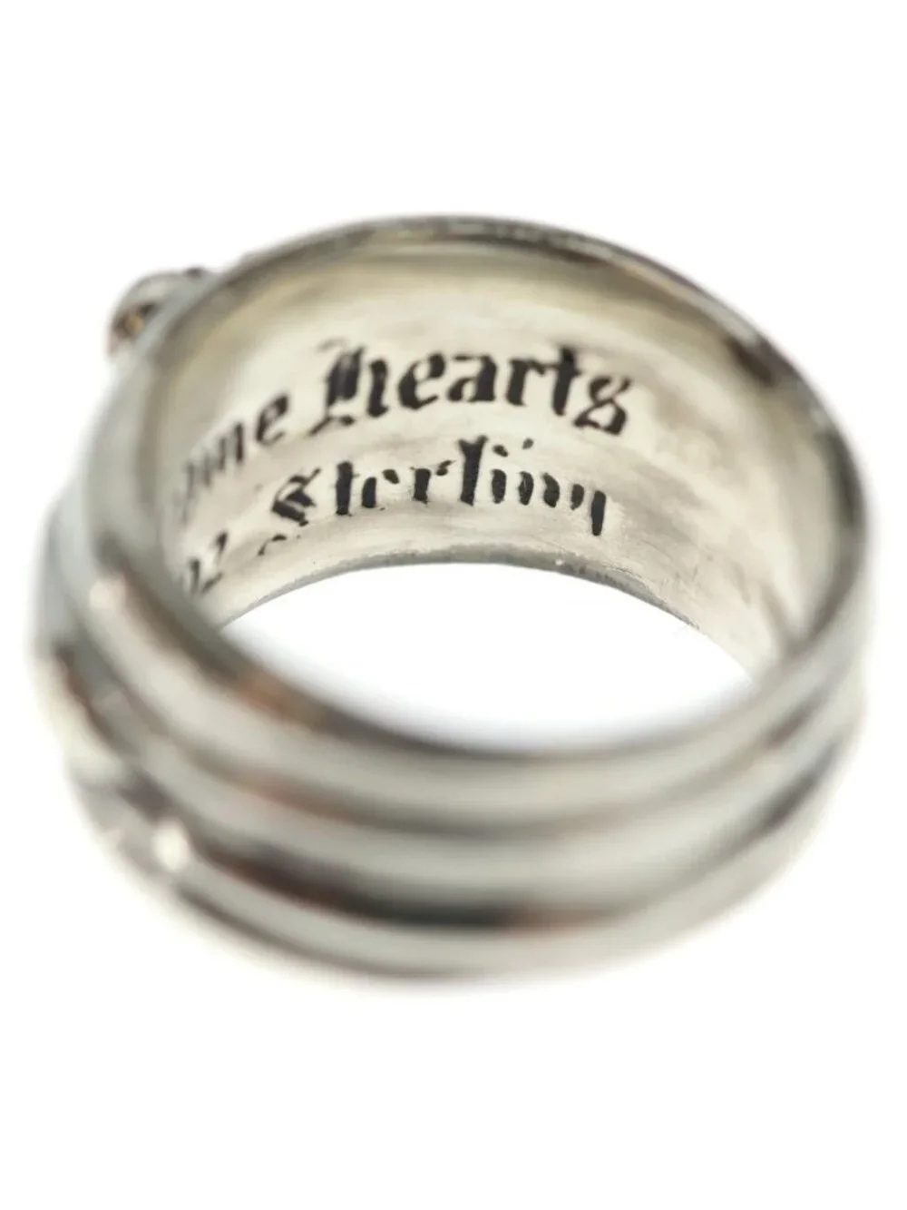 Chrome Hearts Dagger Ring Silver